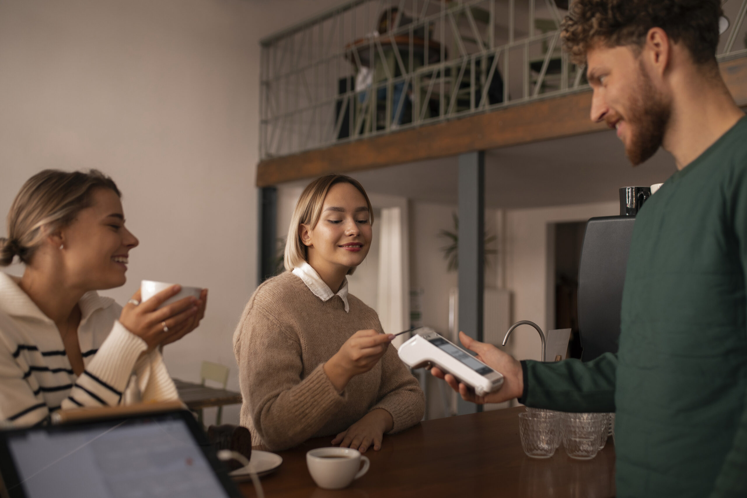 TPE paiement client facile pour boulangerie, salon de thé et café